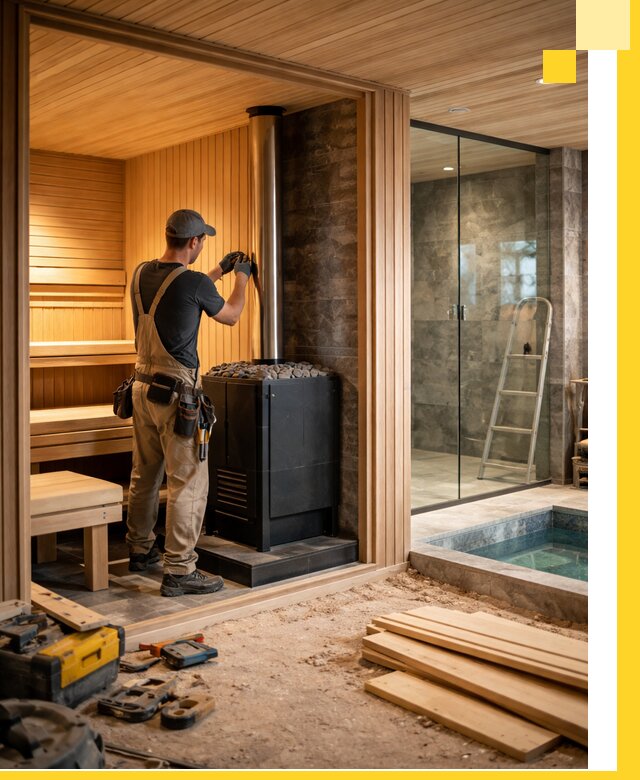 Полное строительство банных комплексов под ключ в Канаше