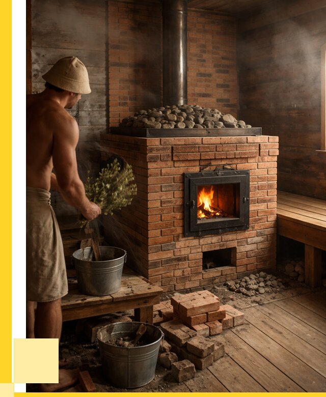 Кирпичные банные печи в Канаше от 92448 р. | ЭриданКна