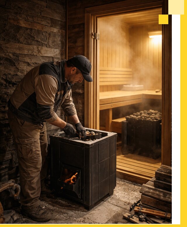 Строительство бани с сауной под ключ в Канаше от проекта до сдачи