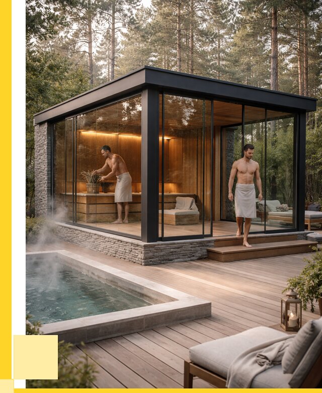 Стеклянные бани и двери в Канаше от 462240 р. | ЭриданКна