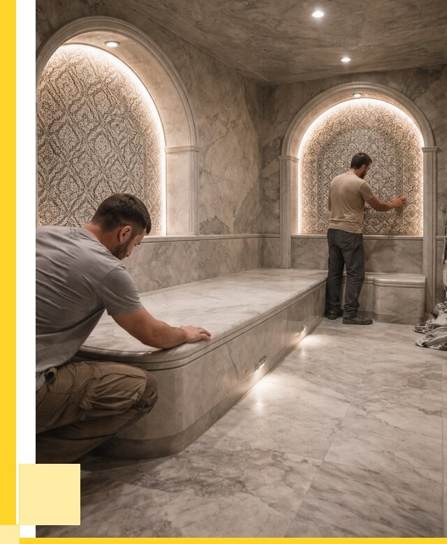 Турецкие бани под ключ в Канаше от 256800 р. | ЭриданКна