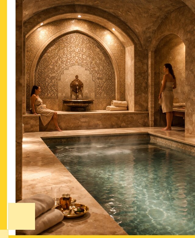 Хамам с бассейном под ключ в Канаше от 873120 р. | ЭриданКна