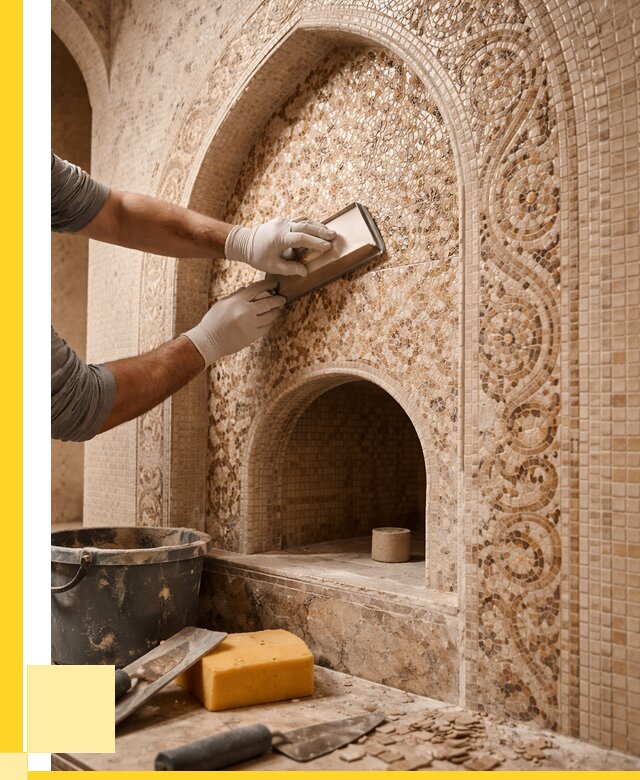 Мозаика для хамама в Канаше под ключ от 5136 р. | ЭриданКна