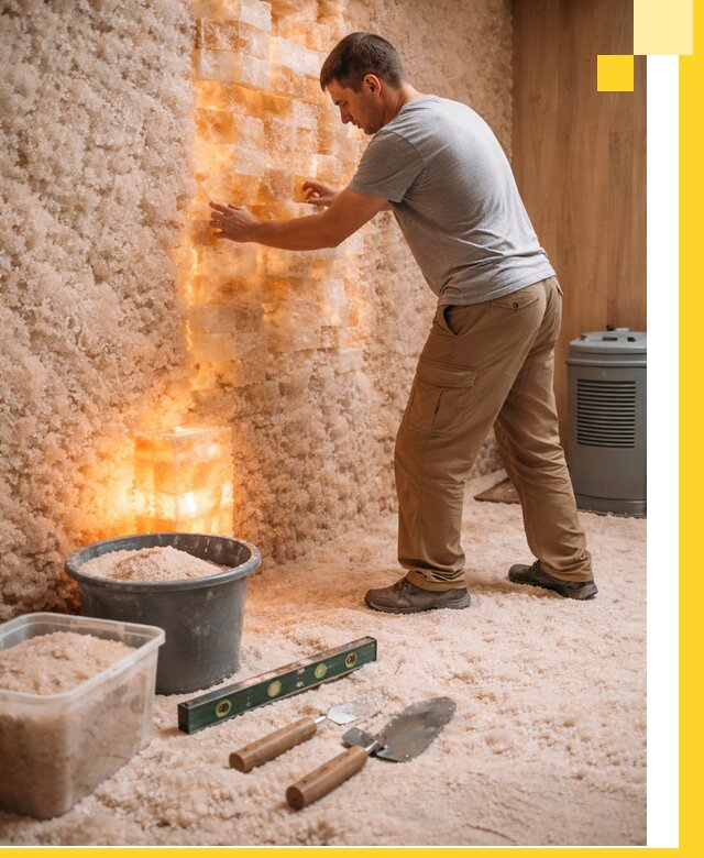 Проектирование и монтаж соляных комнат в Канаше под ключ