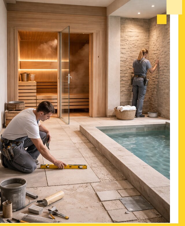 Комплексный дизайн и отделка интерьеров SPA под ключ в Канаше